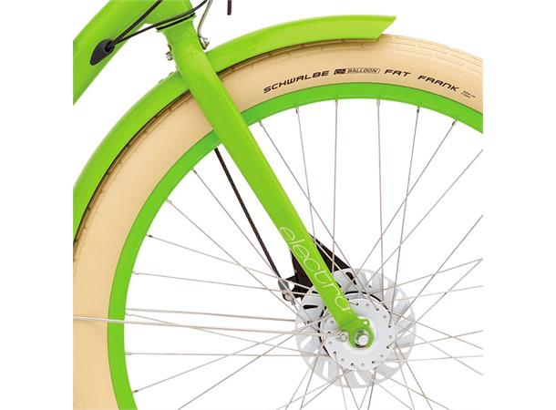 Electra Townie GO! 8i Bosch Elsykkel 2017 mod, 8 interne gir, Lime 